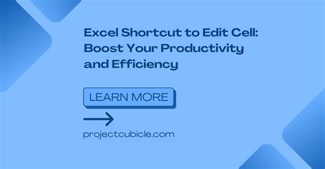 Boosting Productivity with Excel Shortcuts