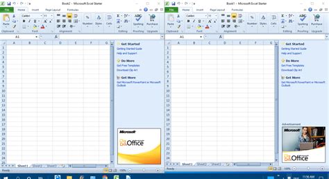 Excel Split Window with Split Bar