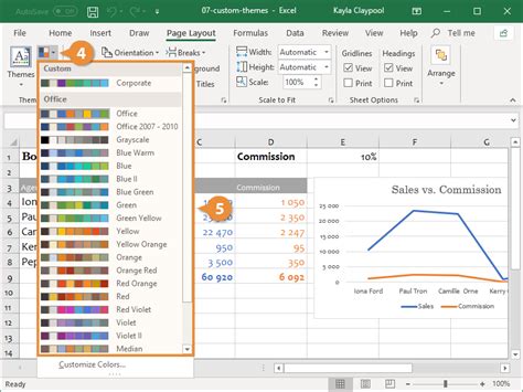 Excel Themes Gallery