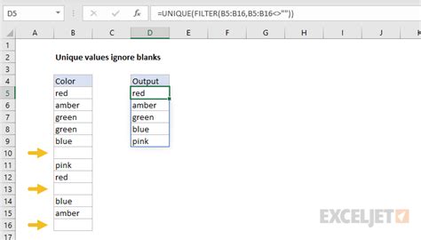 Example 5: Extracting Unique Values with Power Query