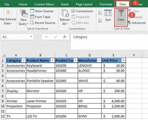 Method 3: Using Excel's Built-in Functions