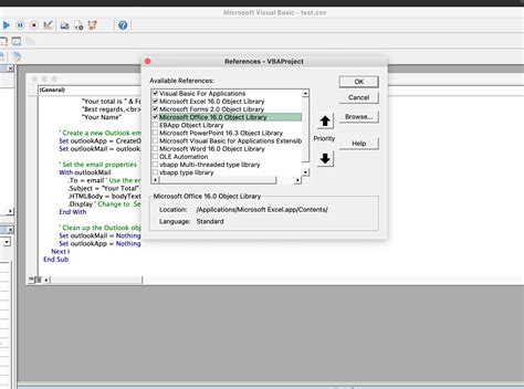 Excel VBA