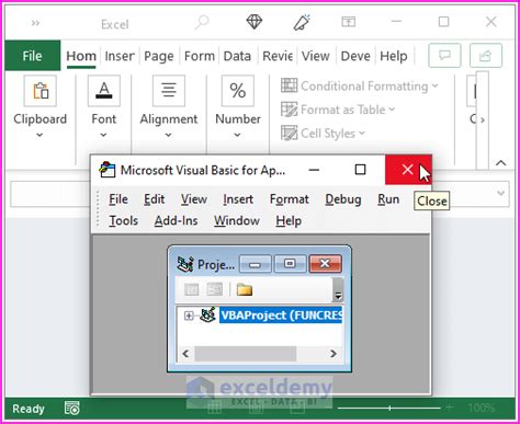 Excel VBA Closing Workbooks Without Prompt