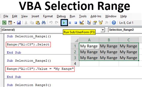 Excel VBA Range Selection Practical Applications