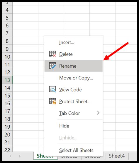 Excel VBA Workbook Rename Worksheet