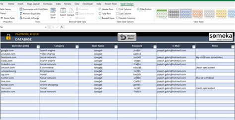 Excel Password Management Tools