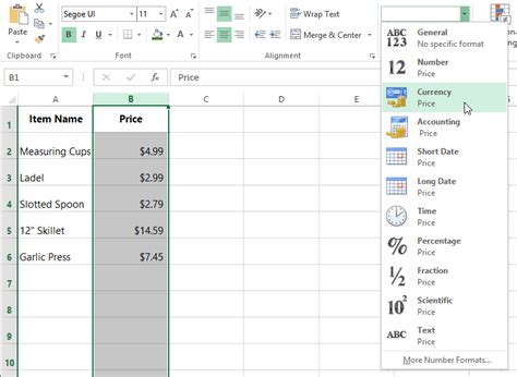 Excel Whole Numbers Formatting Tips