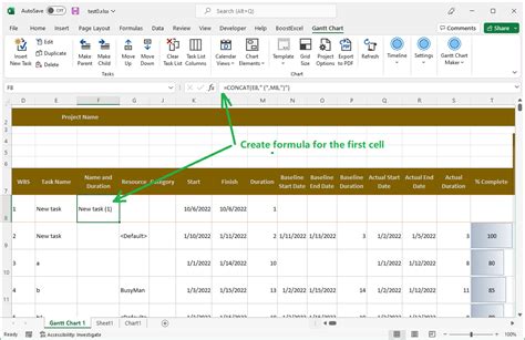 Excel Custom Column Formula