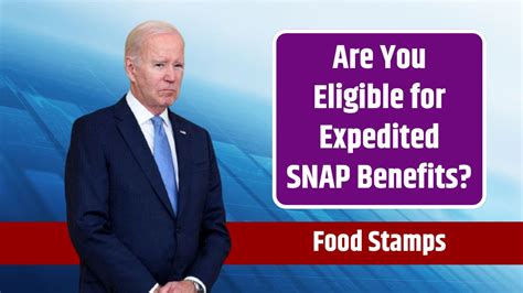 Expedited Food Stamps Eligibility