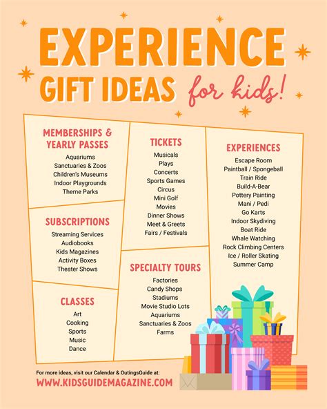 Experience Gifts for Staff