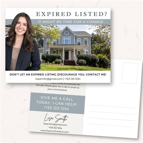 Expired Listing Postcard Template 1