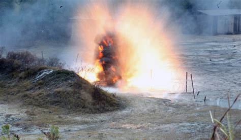 Explosive Ordnance Clearance Agents Working