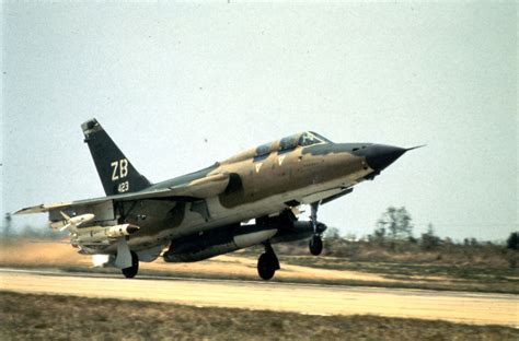 F-105 Thunderchief on a day mission over Vietnam