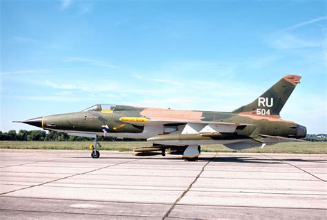 F-105 Thunderchief aircraft on display