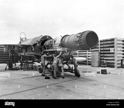 F-105 Thunderchief engine view