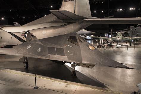 F-117 Nighthawk on display at the National Museum of the United States Air Force