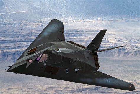 F-117 Nighthawk in flight