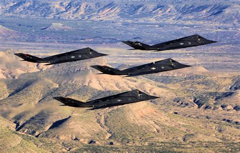 F-117 Nighthawk in flight