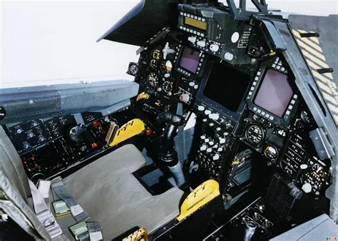 F-117 Nighthawk glass cockpit