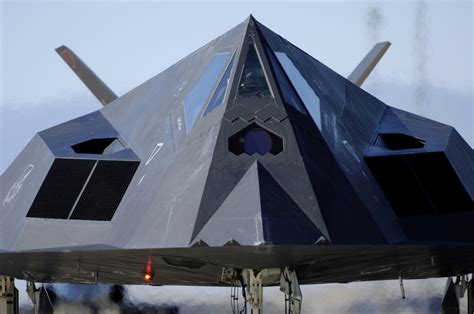 F-117 Stealth Fighter Takeoff