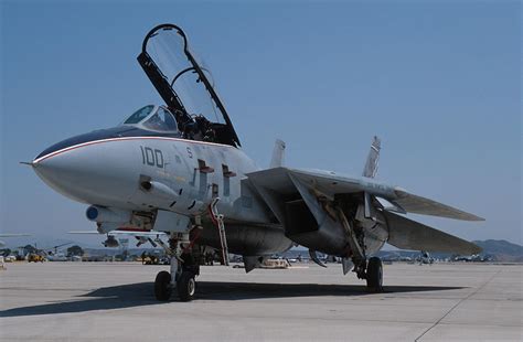 F-14 Tomcat taking off from an aircraft carrier