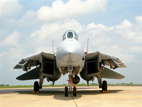 F-14 Tomcat On Runway