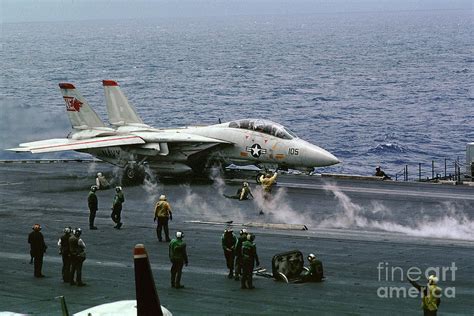 F-14 Tomcat catapult launch