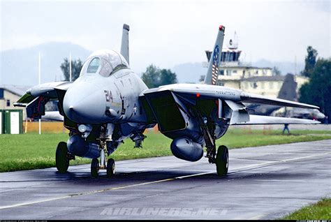 F-14 Tomcat landing on a aircraft carrier