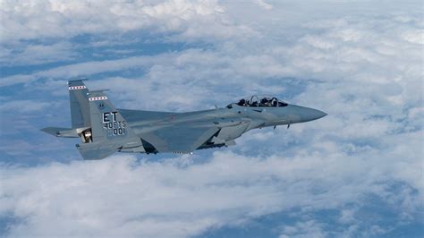 F-15 Eagle taking off