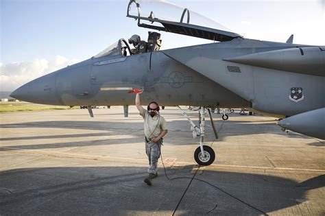 F-15 Fighter Jet landing