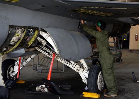 F-15 Fighter Jet maintenance