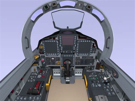 F-15E Cockpit Layout