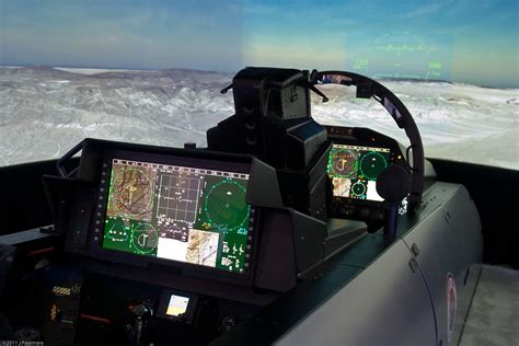 F-15SE Silent Eagle Cockpit Display