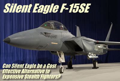 F-15SE Silent Eagle Multi-Role Capabilities