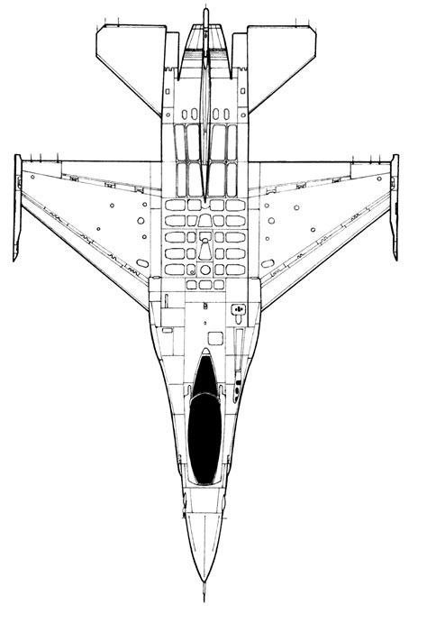 F-16 Falcon Blueprints