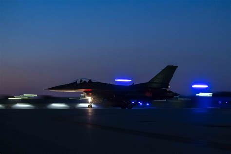 F-16 night flight