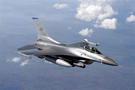 F-16s in flight