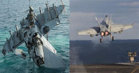 USS Carl Vinson F-18 crash site