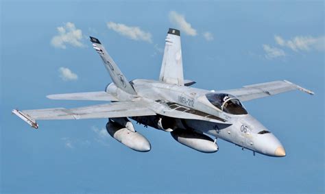 F/A-18 Hornet in flight