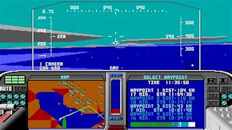 F-19 Stealth Fighter Game Radar System