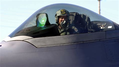 F-22 Fighter Pilot Cockpit