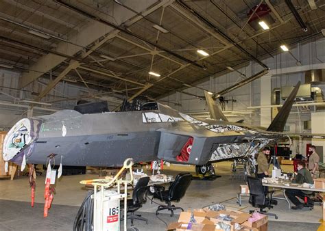 F-22 Raptor aircraft maintenance