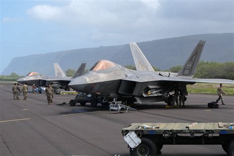 F-22 Raptor in flight