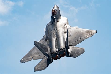 F-22 Raptor pitching