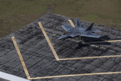 F-22 Raptor in flight over Savannah skies