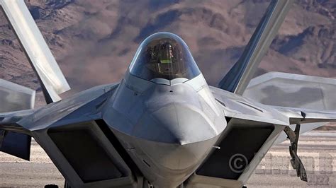 F-22 Raptor startup