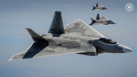 F-22 Raptor in flight