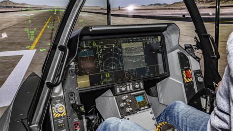 F-35 cockpit view