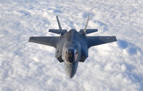 F-35 Fighter Jet in Flight