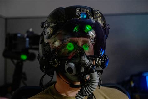 F-35 Fighter Pilot Helmet Communication System